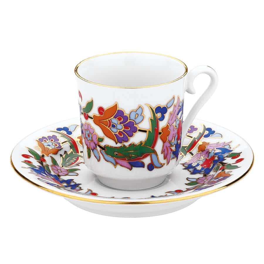 Lot De 2 Soucoupes Turques En Mélamine Bleues - Style Traditionnel Pour Thé Et Café - Lavables Au Lave-Vaisselle