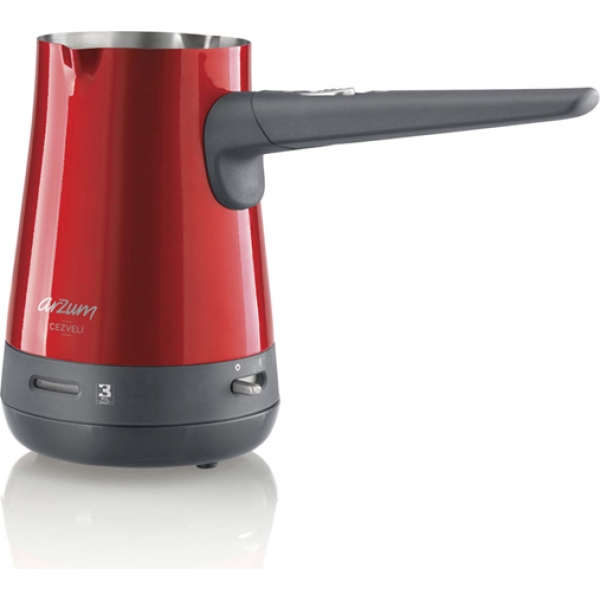 Electric Turkish Coffee Pot, Red