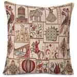 Ottoman Pillow, Cream