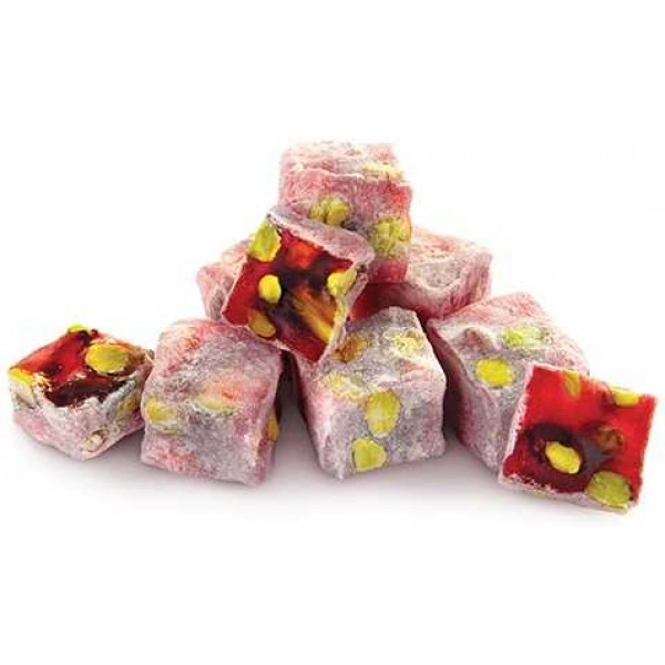 Marmara Authentic Mini Turkish Delight With Mix Fruits Sweet Confectionery Gourmet Gift Box Candy Dessert Large 8 8 Oz
