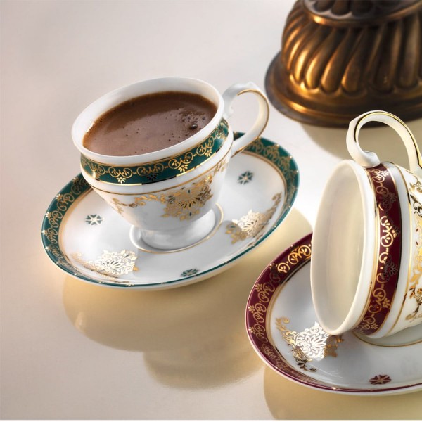 Turkish Coffee Serving Set for 2