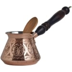 Hammered Copper Turkish Coffee Pot, 9 oz, 3cups