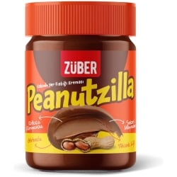 Peanutzilla Peanut Spread with Cocoa , No Sugar Added, Zuber, 315g - 11.11oz