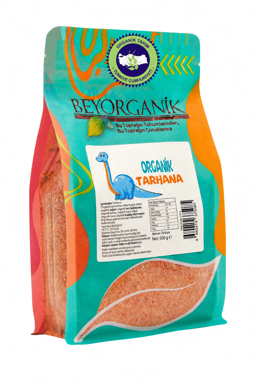 Organic Baby Tarhana, Beyorganik, 500g-18oz