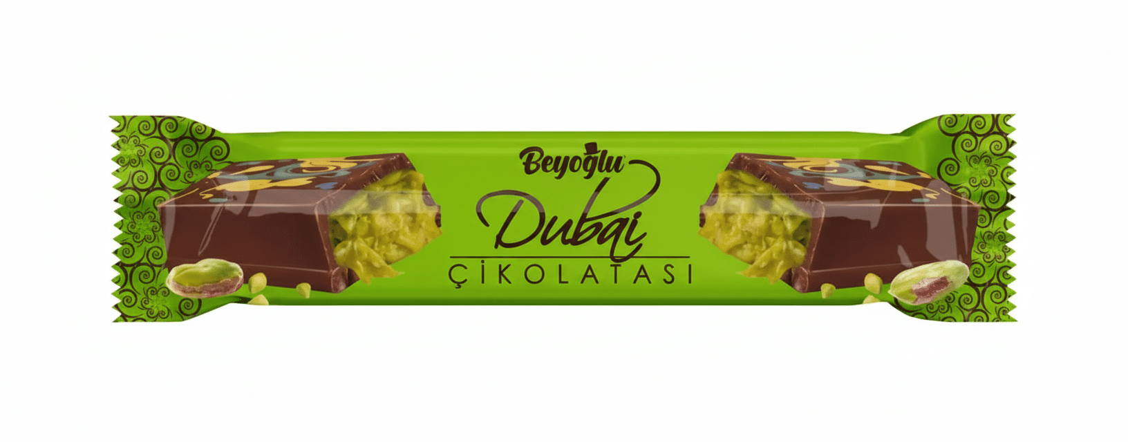 dubaco-crispy-kadayif-dubai-milk-chocolate-35g-grandturkishbazaar-5 Dubaco Dubai Chocolate Bar with Pistachio Cream & Kadayif Filling, 35g (1.23oz)