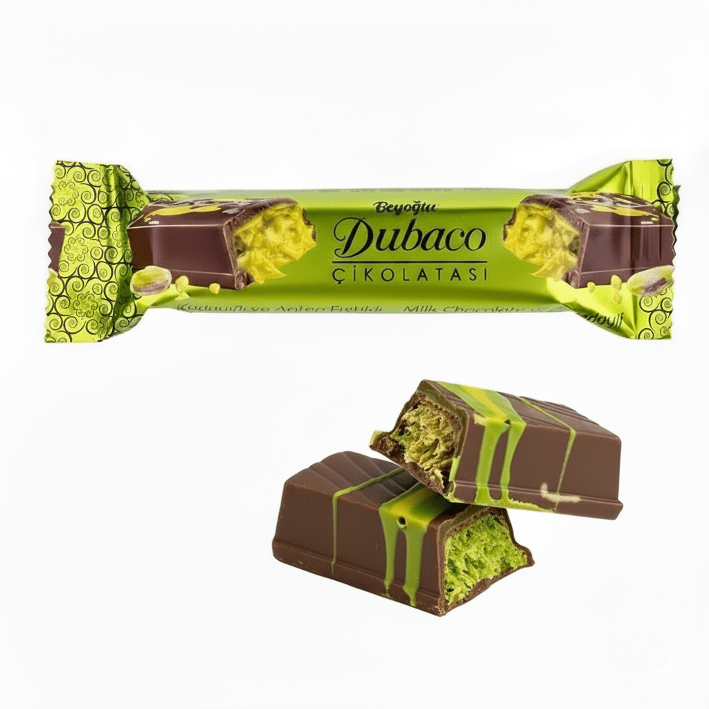 dubaco-crispy-kadayif-dubai-milk-chocolate-35g-grandturkishbazaar Dubaco Dubai Chocolate Bar with Pistachio Cream & Kadayif Filling, 35g (1.23oz)