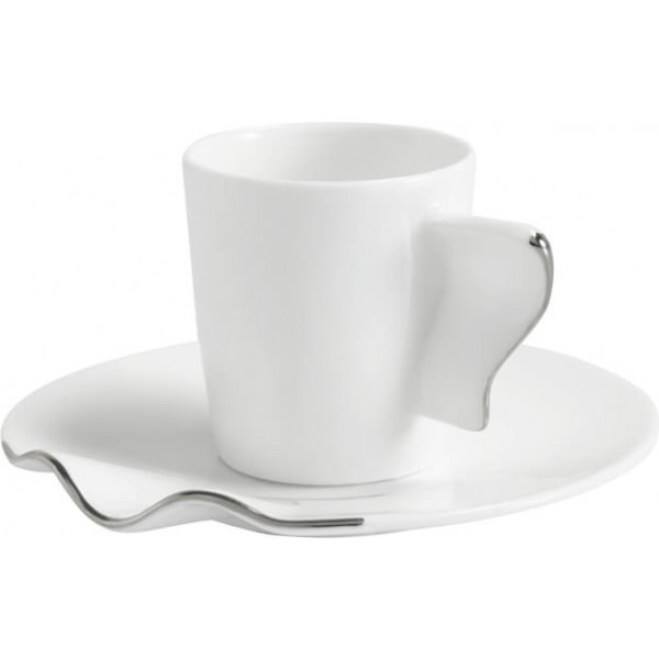 Kaffa Turkish Coffee Set for 6 Platin Premium