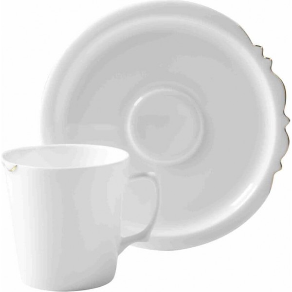 Eser-i İstanbul Tea/Coffee Cup Set for 6 Platin