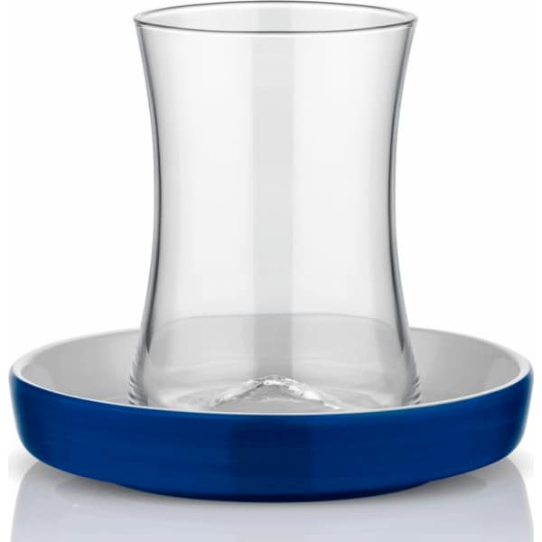 Istanbul Tiryaki Tea Set for 6 Cobalt