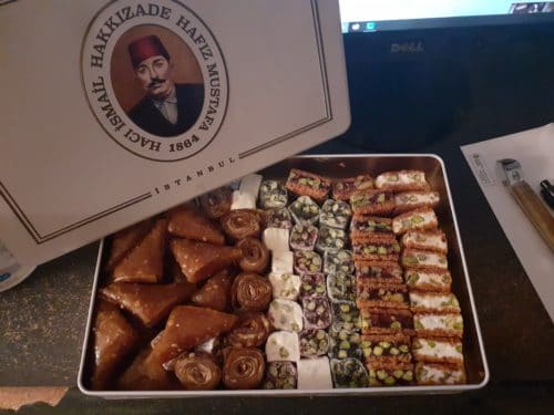 Click to view full screen Turkish Delight and Pestil Mix Box, 540g - 19.05oz photo review