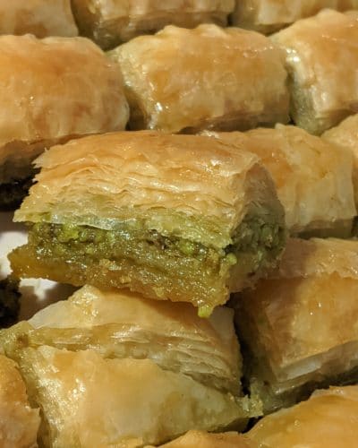 Click to view full screen Sugar Free Baklava with Pistachio photo review