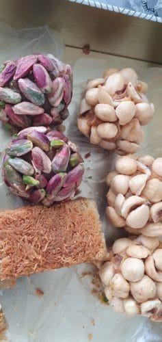 Kadayifi Delights and Assorted Nut Balls, 1000g-36oz photo review