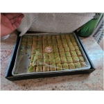 Dry Baklava with Pistachio (1 Tray) - 2.5 kg (5.51 lbs) photo review