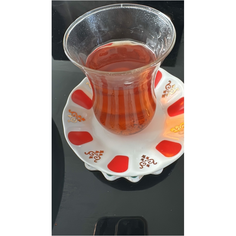 Traditional Turkish Tea Saucers, 6 pieces photo review
