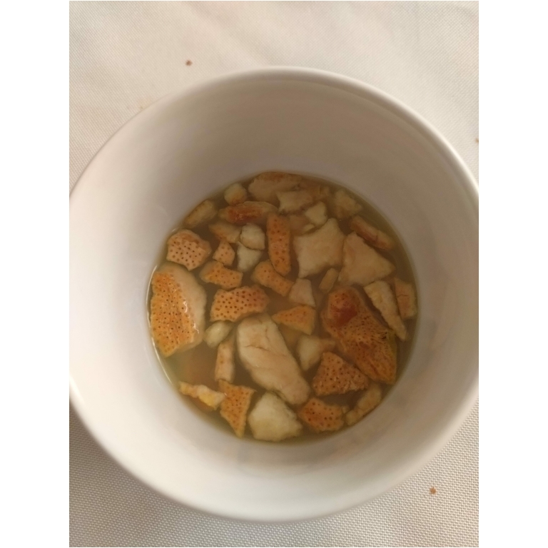 Click to view full screen Turkish Lemon Tea Powder with Dried Lemons photo review