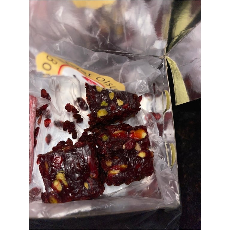 Click to view full screen Pomegranate Turkish Delight photo review