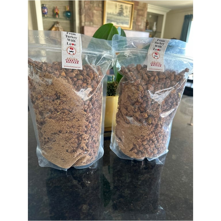 Click to view full screen Turkish Pistachios with Sesame and Honey photo review