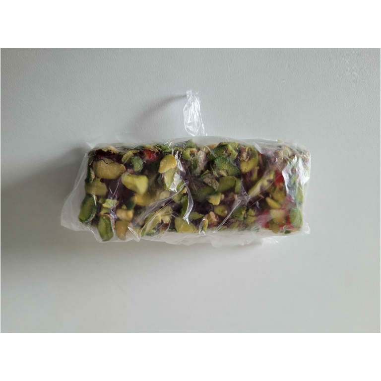 Click to view full screen Pistachio Covered Turkish Delight photo review