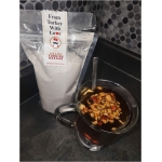 بودرة التفاح التركي مع التفاح المجفف