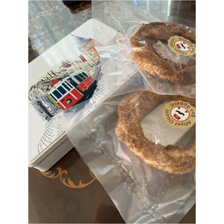 点击查看全屏 Simit,土耳其贝果照片评论