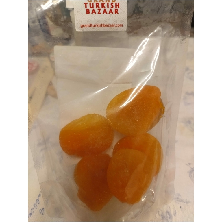 Click to view full screen Jumbo Dried Apricots, Yellow photo review