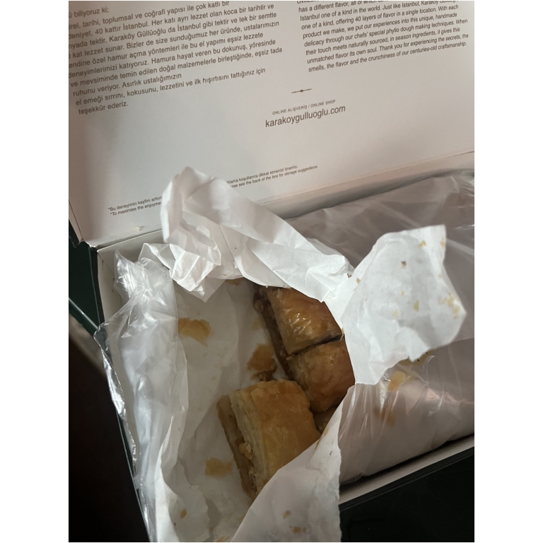 Click to view full screen Baklava with Walnut photo review