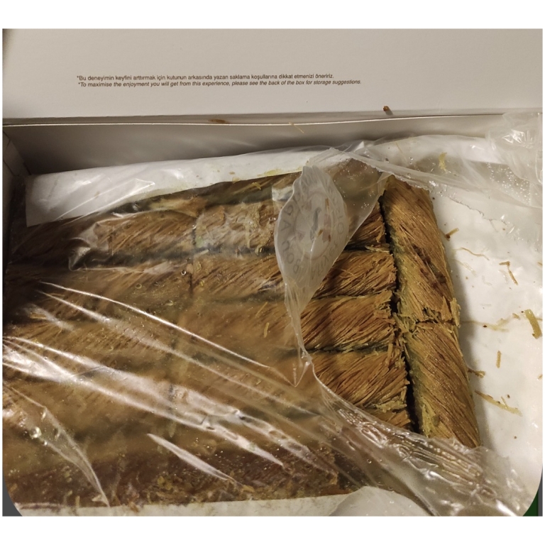 Click to view full screen Burma Kadayif with Pistachio, Fresh photo review