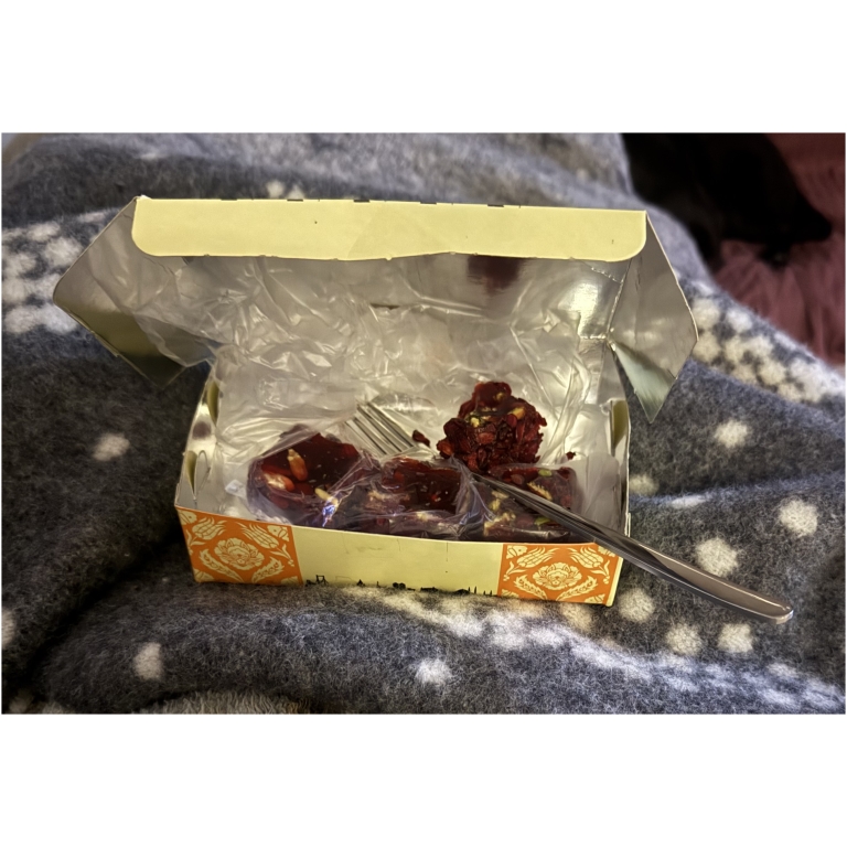 Click to view full screen Pomegranate Turkish Delight photo review