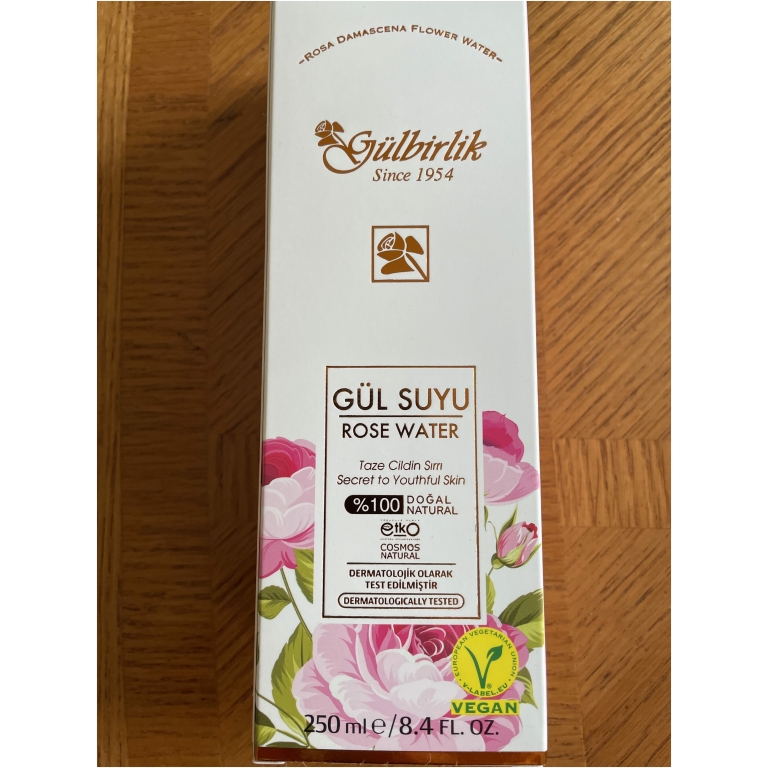 Click to view full screen Natural Rose Water, Rosense, 250ml - 8.45floz photo review