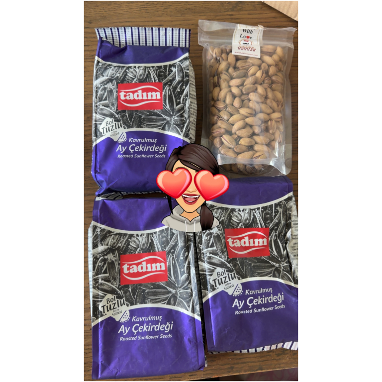 Click to view full screen Extra Salted Sunflower Seeds, Aycekirdek, Tadim, 180g - 6.35oz photo review