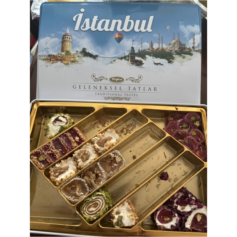 Click to view full screen Turkish Delight and Pestil Mix Box, 540g - 19.05oz photo review