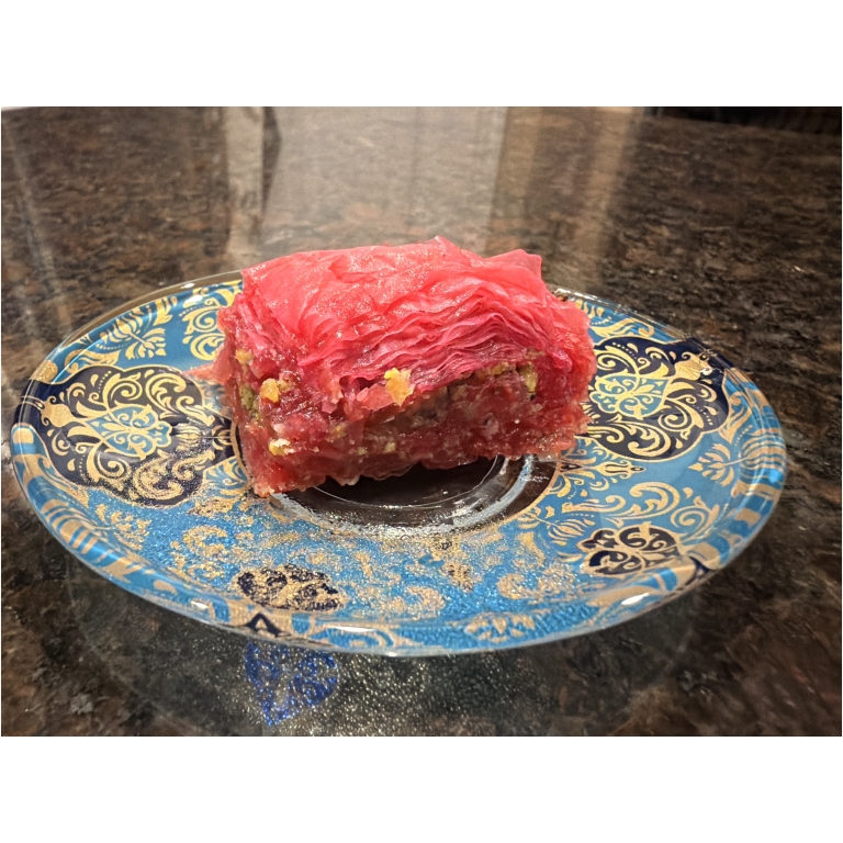 Click to view full screen Turkish Pomegranate Tea Powder with Dried Pomegranates photo review
