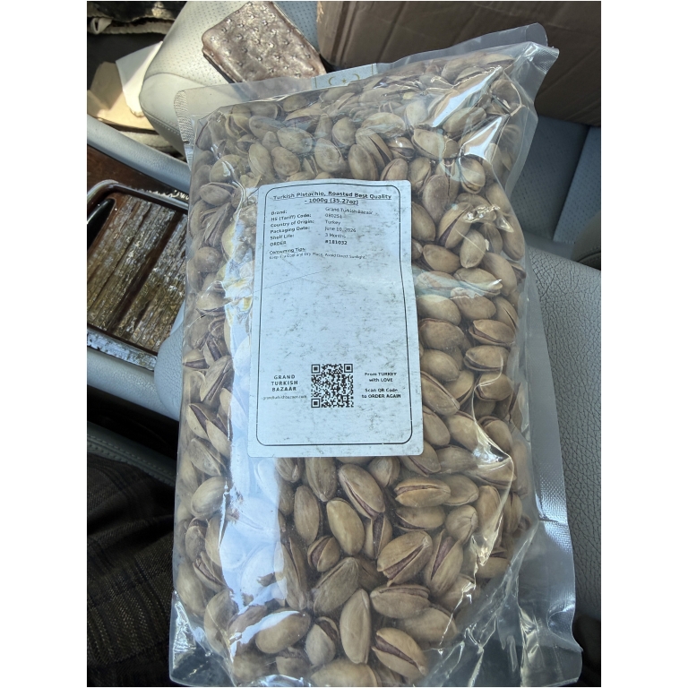 Click to view full screen Turkish Pistachio, Roasted Best Quality photo review
