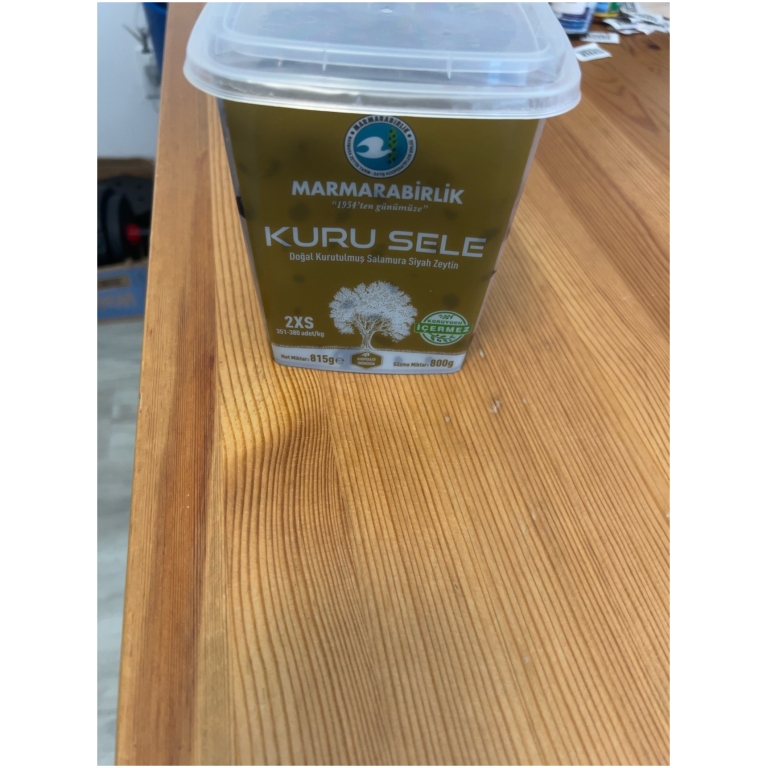 Click to view full screen Natural Black Olives, Marmarabirlik, 800g - 28oz photo review