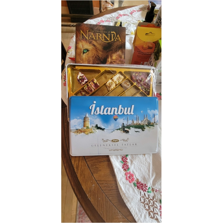 Click to view full screen Turkish Delight and Pestil Mix Box, 540g - 19.05oz photo review