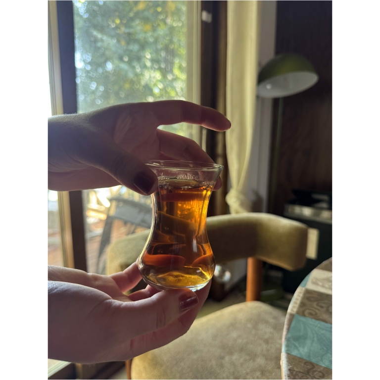 Click to view full screen Traditional Turkish Tea Glass photo review