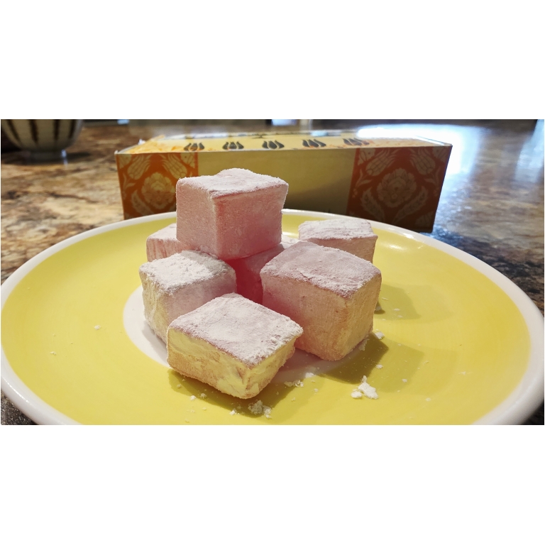 Click to view full screen Rose Flavoured Turkish Delight photo review