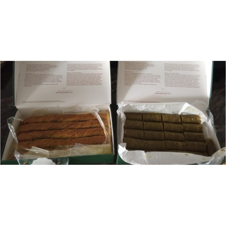 Click to view full screen Pistachio Wrap, Fistik Sarma, Fresh photo review