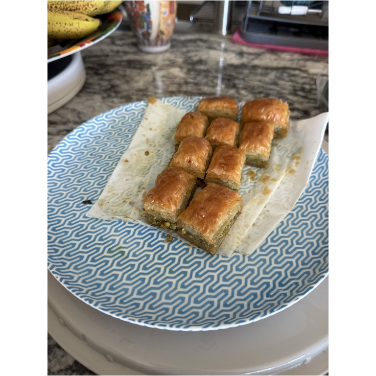 Click to view full screen Sugar Free Baklava with Pistachio photo review