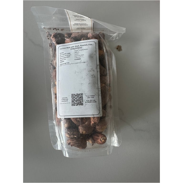 Cashew Nuts with Shell, Roasted, Kaju customer review photo